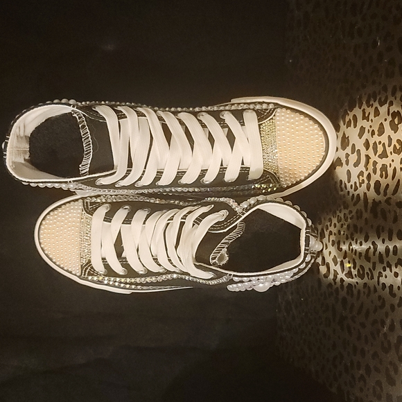 💝Custom Canvas Bling sneakers - Picture 10 of 10